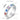 Jewelry wholesale New Arrival Cute Stainless Steel Multi Color Dogs Paw Pattern Rings