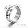 Jewelry wholesale Fashion Fine Jewelry Stainless Steel Lnordic Runes Symbol Viking Rings
