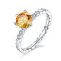 Jewelry wholesale Unique Wedding Rings 1ct D VVS Moissanite Diamond Ring For Gift