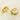 Jewelry wholesale Exaggerated Turquoise Opal Stone 18K Gold Plated Adjustable Ring