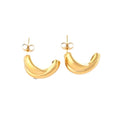 Vintage Style 18K Gold Stainless Steel with High Quality Light Luxury Fashion Jewelry for Women's Weddings Earrings WAN4 Jewelry