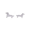 Jewelry wholesale Cute Stainless Steel Jewelry Dog Earrings Waterproof Ear Studs